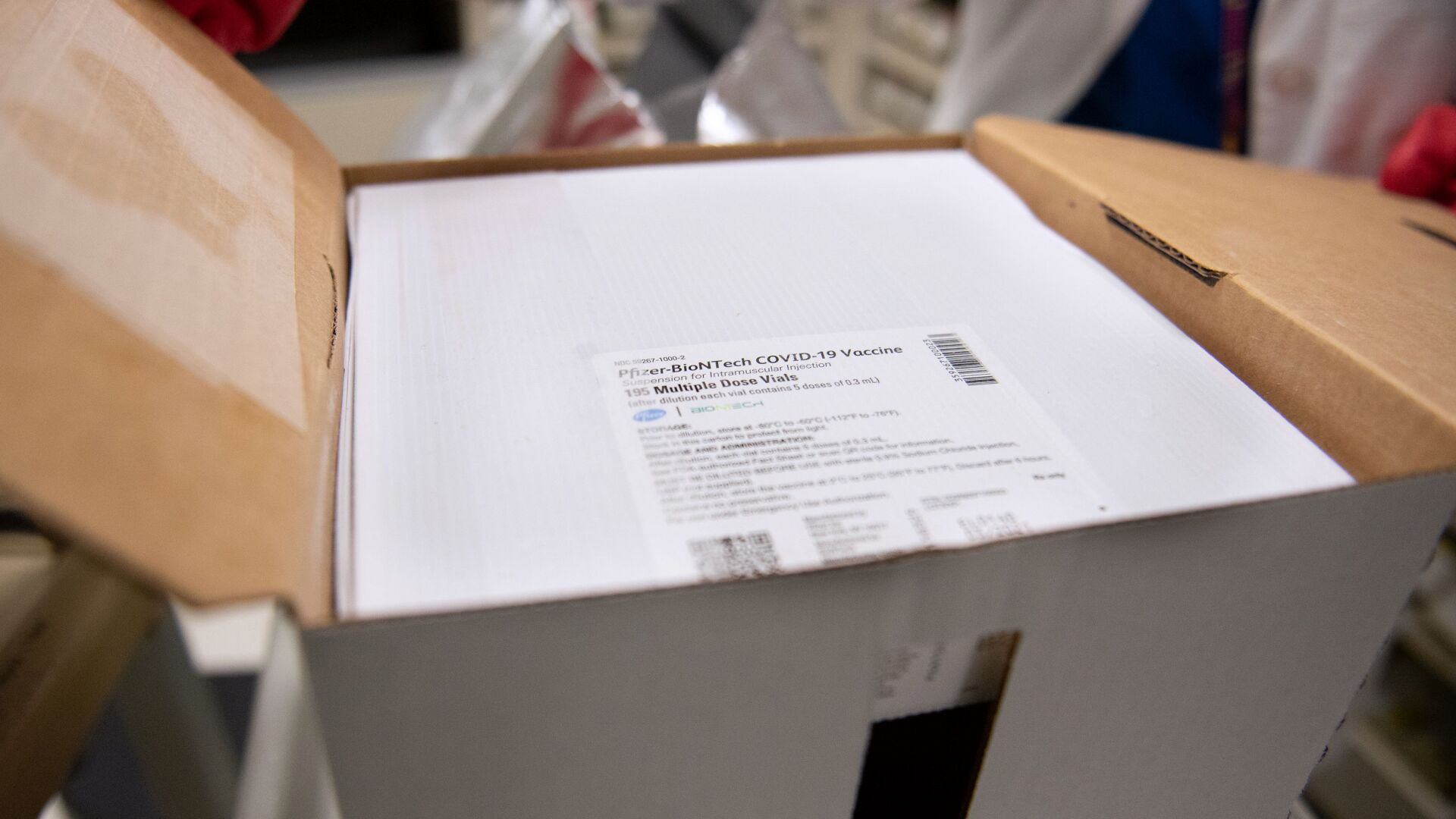 COVID-19 vaccine arrives at St. Joseph Medical Center
